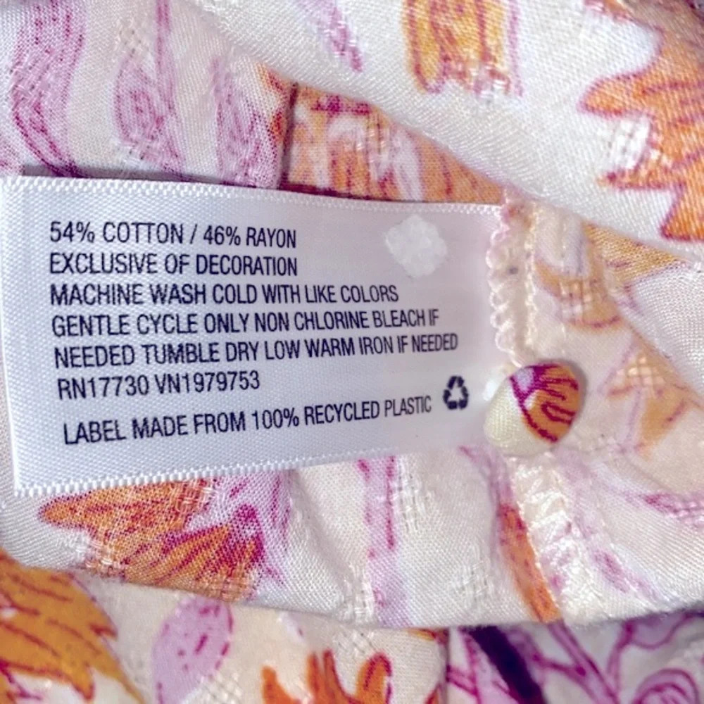 Universal Thread floral top size small - Picture 6 of 8